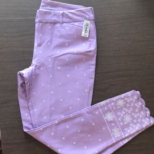Old Navy MidRise Pixie Ankle Pants Lavenderlicious